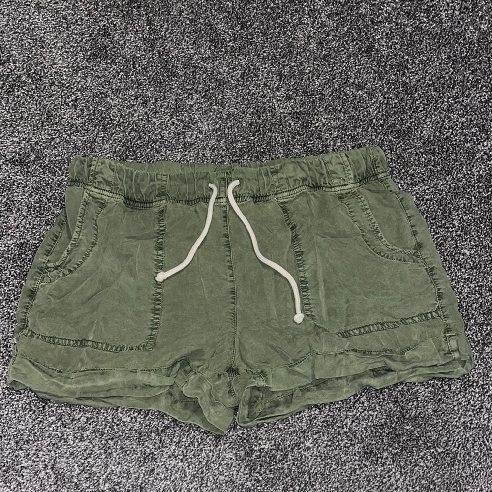 Aerie high waisted tie waist short